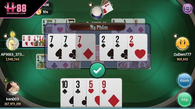 Trải Nghiệm Phỏm Tá Lả Là Lựa Chọn Hoàn Hảo Cho Game Thủ Hong88 Bạn cần phải tính toán thật kỹ lưỡng trước khi xuống bài